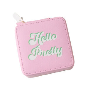 Nordstrom Hello Pretty Ring Necklace Earring Jewelry Organizer Travel Box Gift